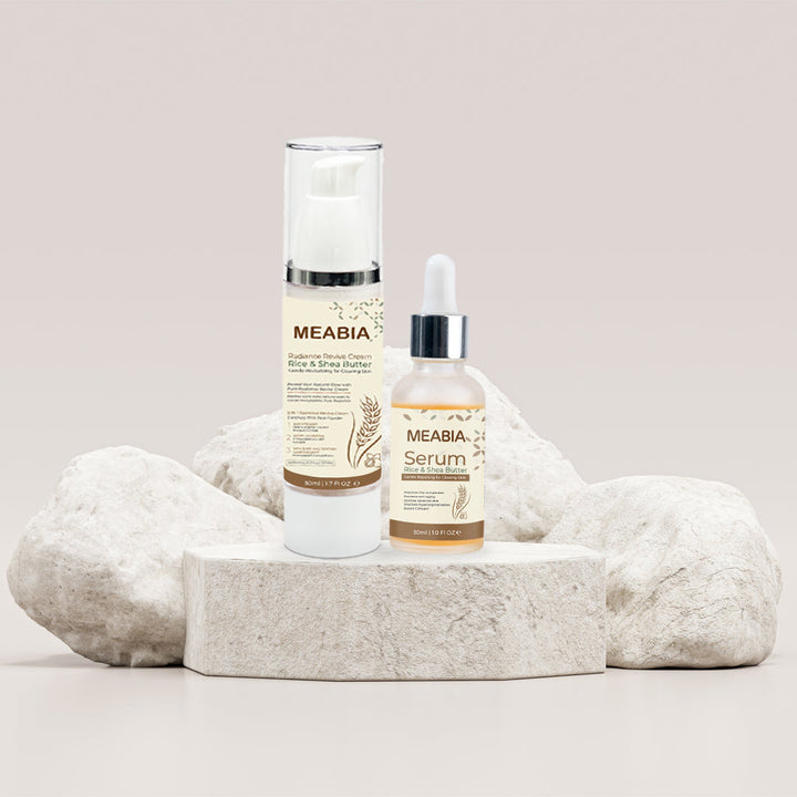 Rice Serum & Revive Cream with Shea Butter - MEABIA