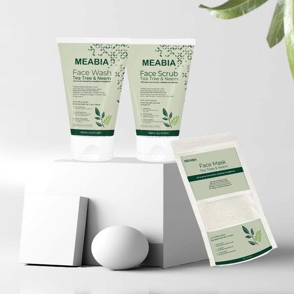 Acne Glow & Bright Bundle with tea tree