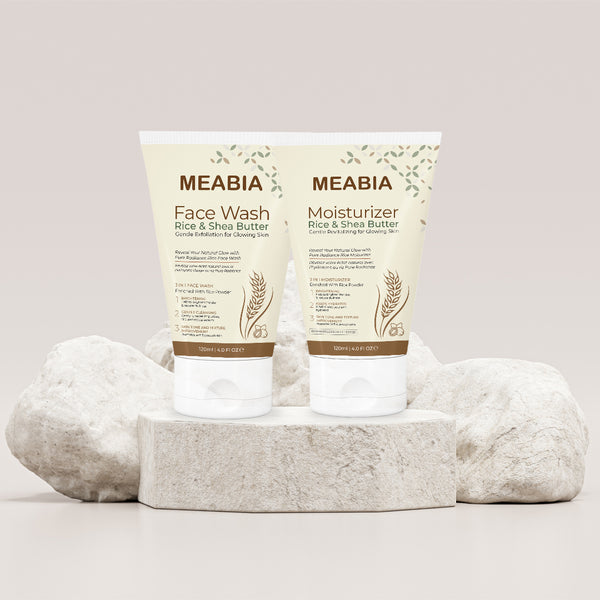 Rice Moisturizer & Face Wash with Shea Butter