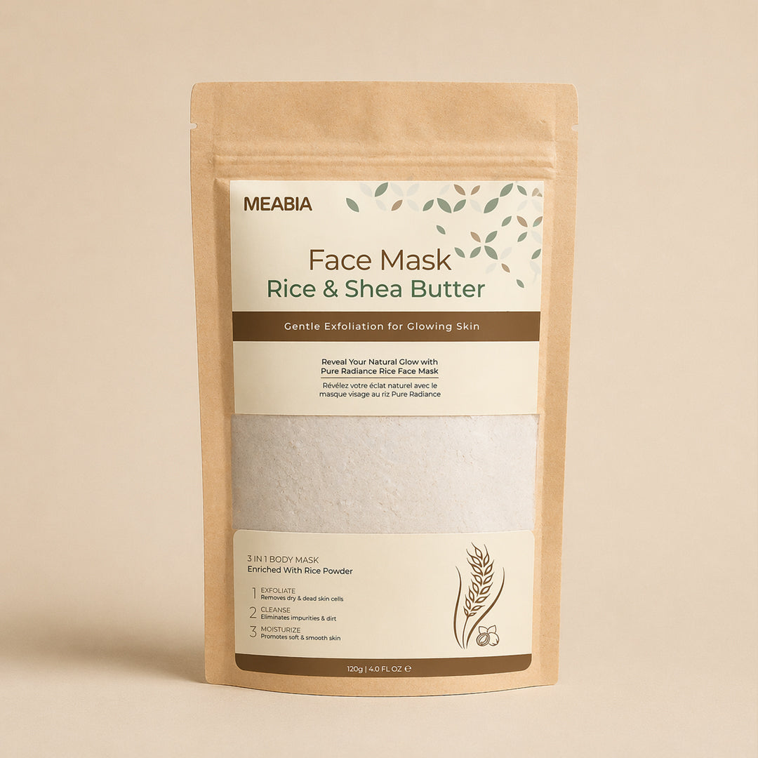 Rice Face Mask with Shea Butter | Nourish and Glow Naturally – MEABIA
