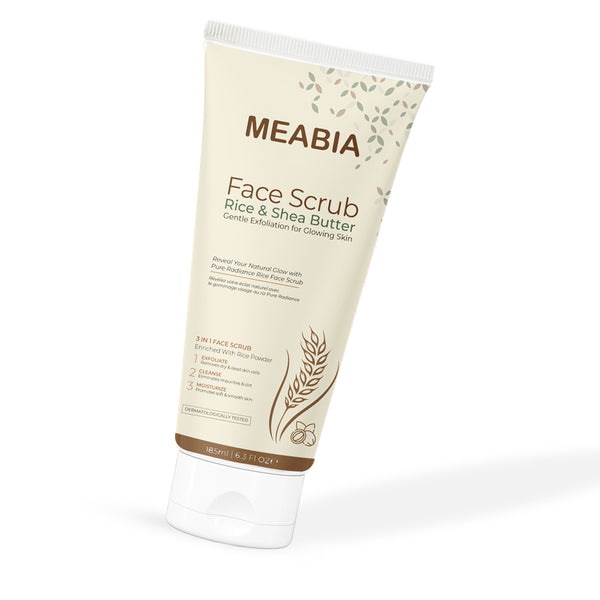Rice Face Scrub With Shea Butter